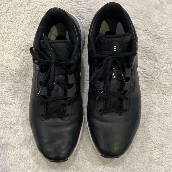Nike Golf Infinity Pro 2 DM8449-015 Men's Black/White Shoes size 14 - Picture 5 of 9